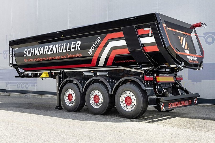 Schwarzmüller выпустил лимитированную серию самосвалов