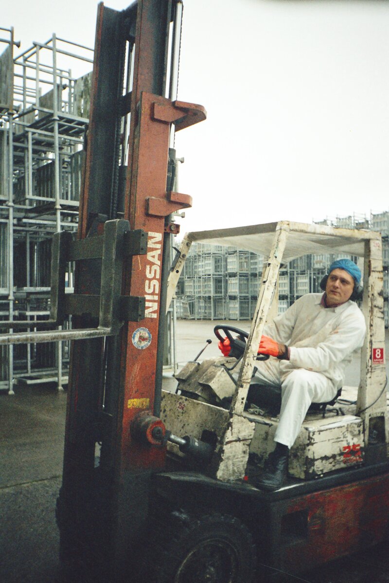 За рулём - автор.