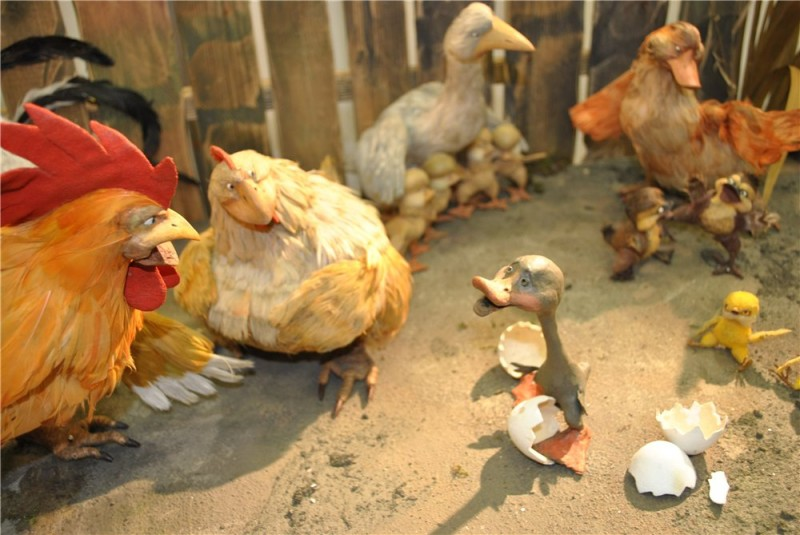 Кадр из мультфильма Гарри Бардина "Гадкий утенок"