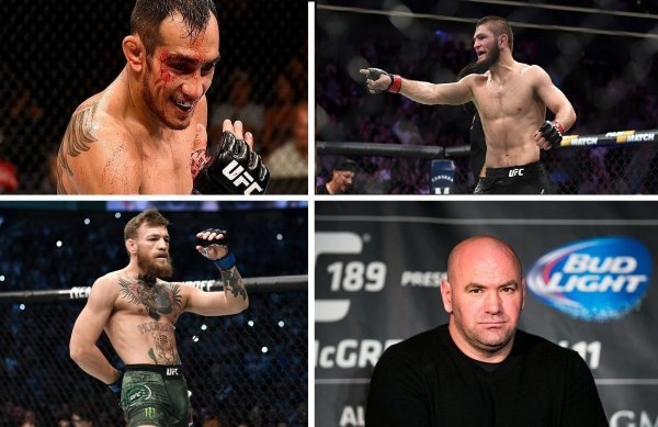 Чтобы выгнать скучного Хабиба из UFC, Уайт придумал два варианта.