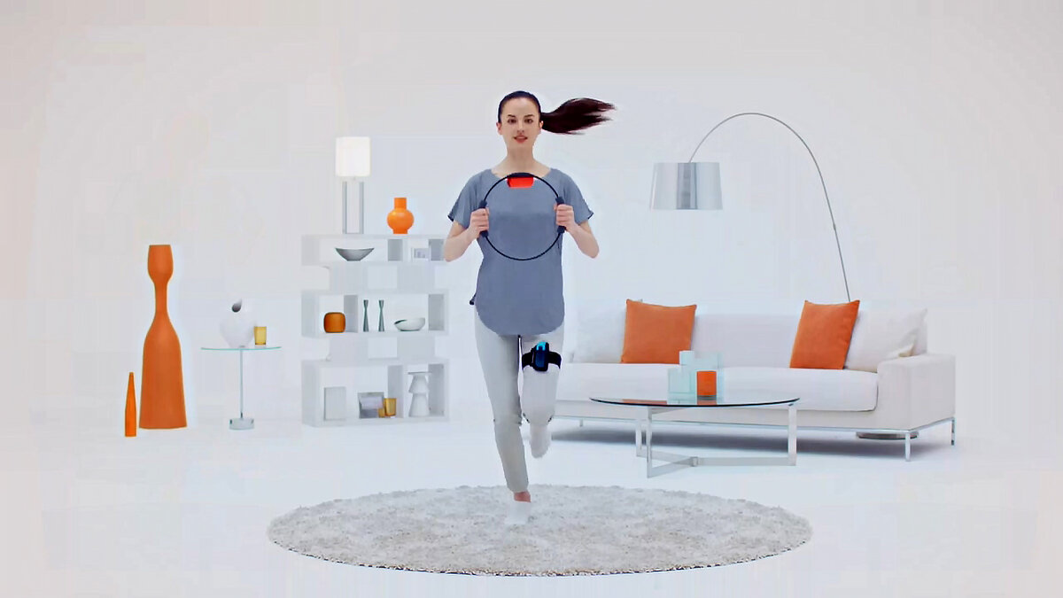 Бег с RingFit Adventure