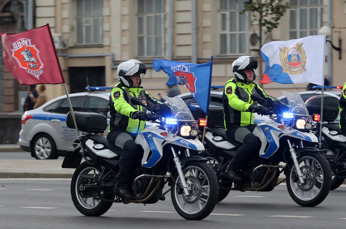 BMW Police Moto