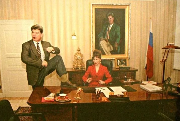 Владимир Брынцалов и его жена . Фото из общего доступа в сети.