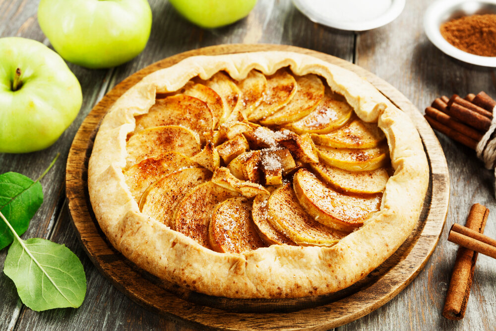 Galette с яблоками