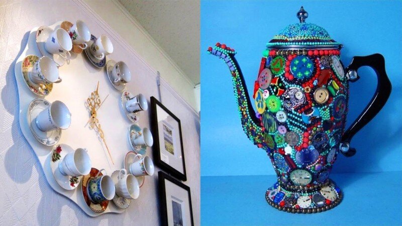 Что можно сделать из старых кофейных чашек