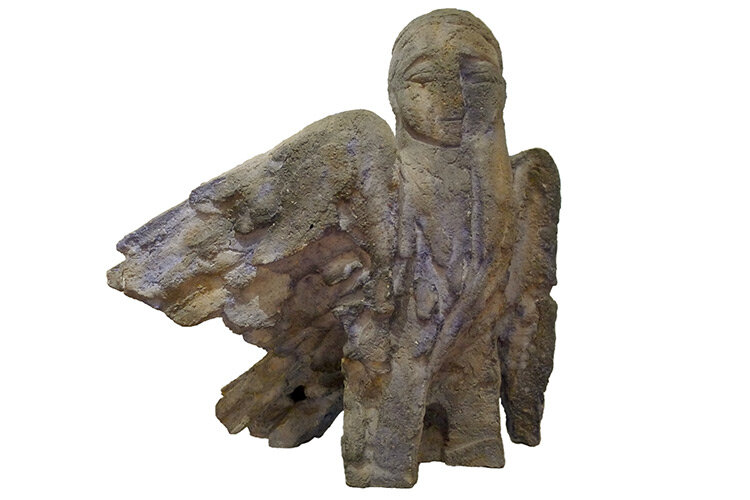 "Птица Сирин",1978. Шамот, 57×57×23. Иллюстрация предоставлена Государственным музеем Востока