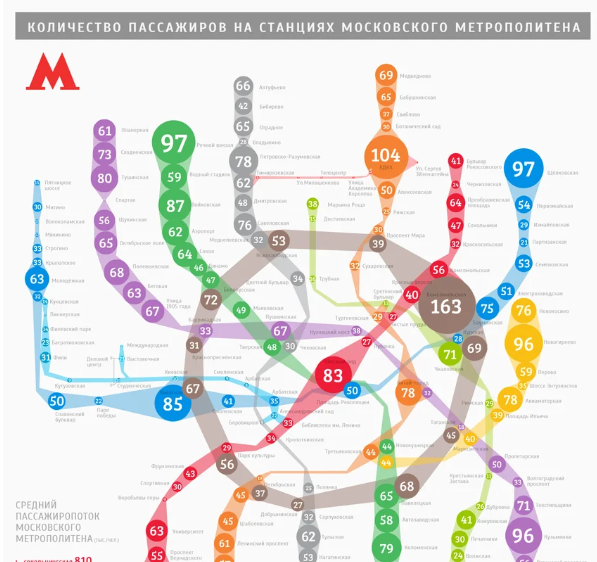 Карта метро самое большое