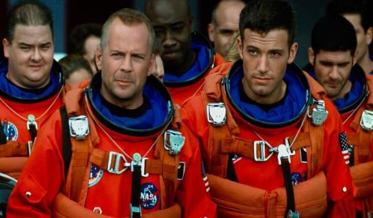 Кадр из фильма "Армагеддон" 1998 г.