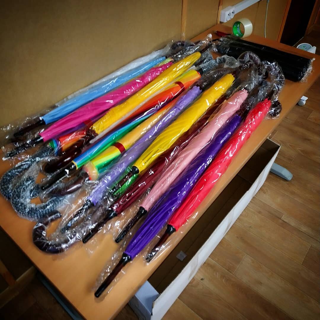 Зонты трость на заказ