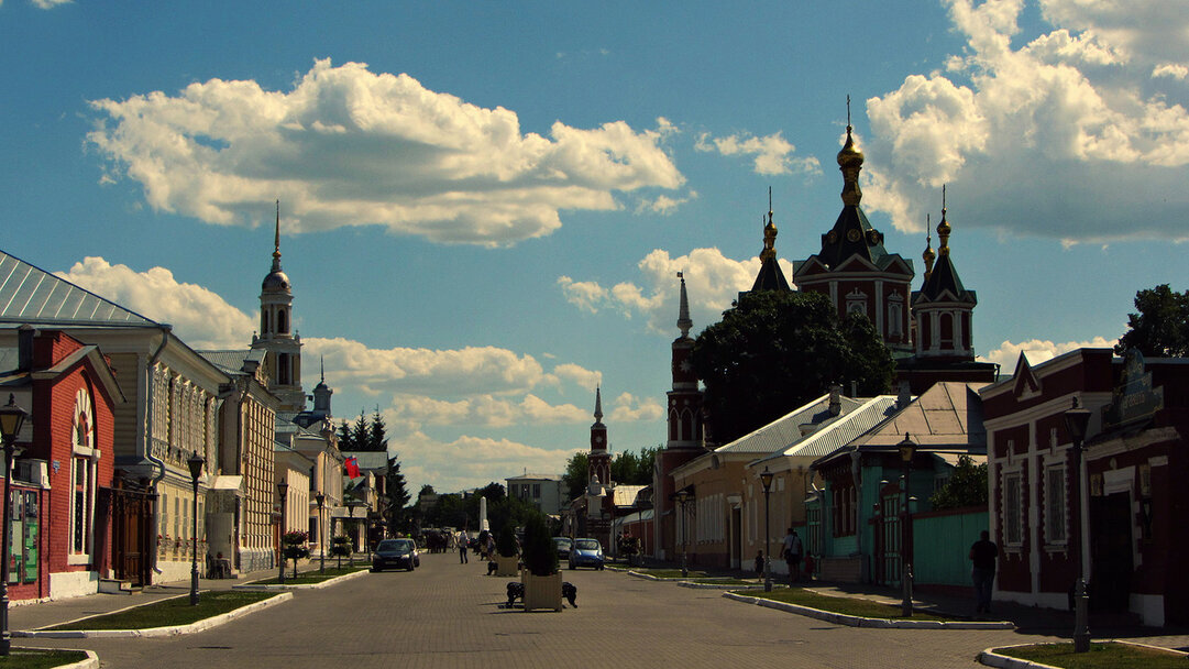 Московская улица коломна