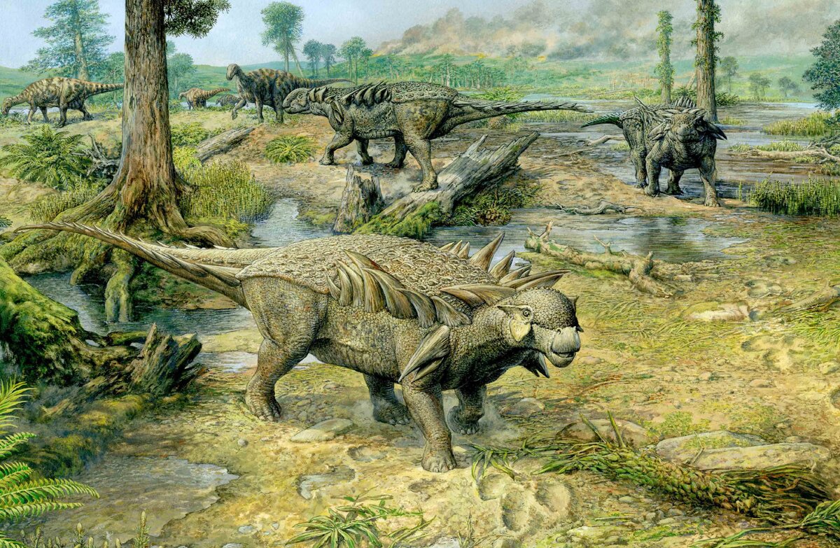 Динозавры. Удивительные ящеры. Предшественники динозавров.