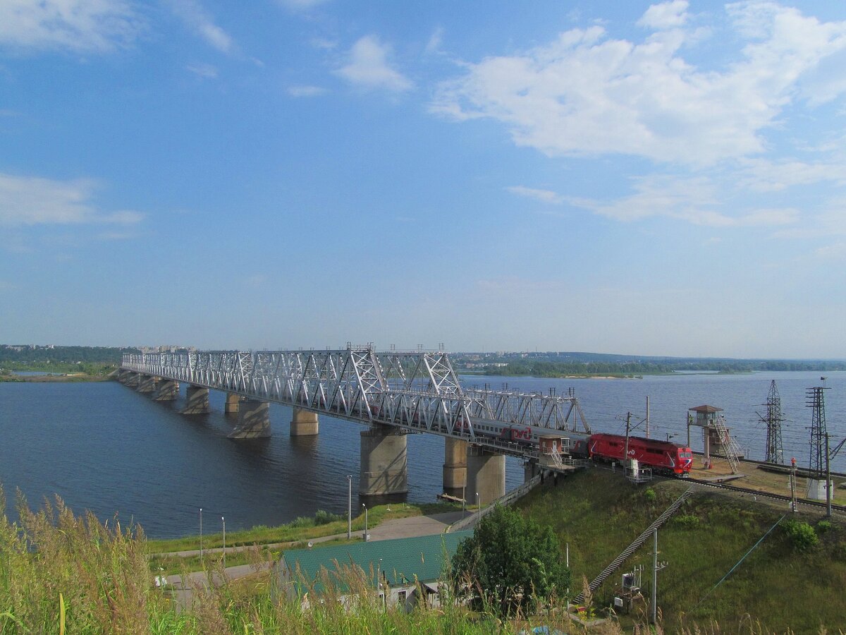 Главная железнодорожная артерия Казани. Романовский мост. | aydventurer |  Дзен