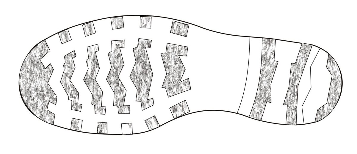 Рисунок на подошве для чего нужен