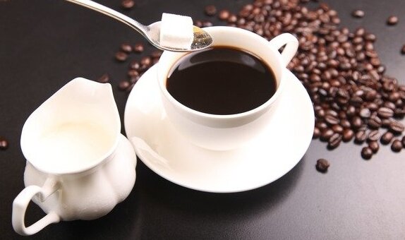 Чашка ароматного кофе