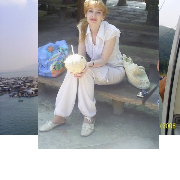 Поэтому на фото я - с кокосом, а не с дypиaнoм. ))