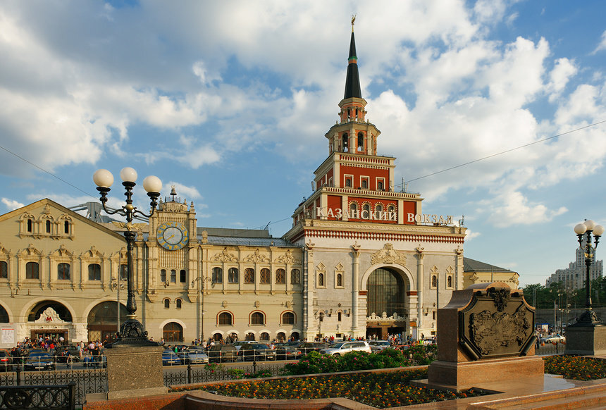 Казанский вокзал, Москва, Россия