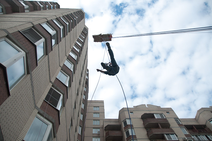 Подъем негабаритных грузов и мебели