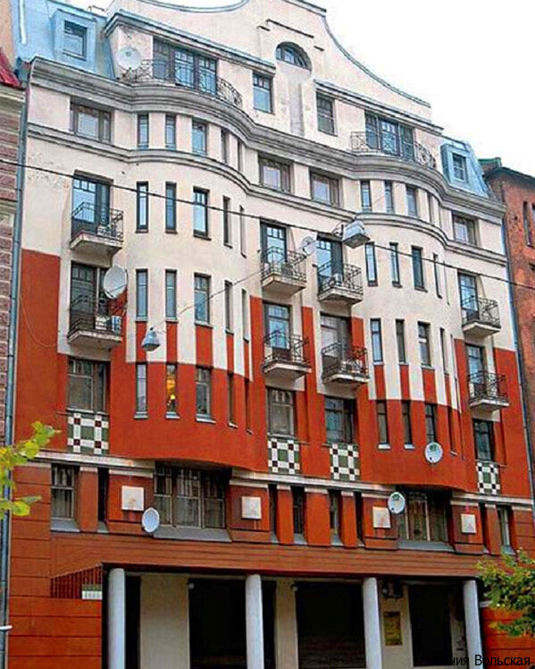 Дом, в котором живет Александр Розенбаум 