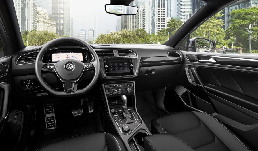 Интерьер обновленного Volkswagen Tiguan