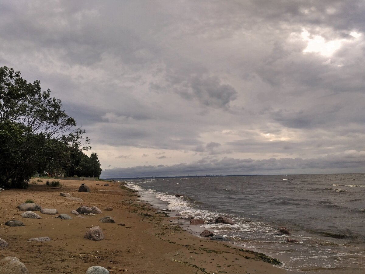 Вид на Финский залив 