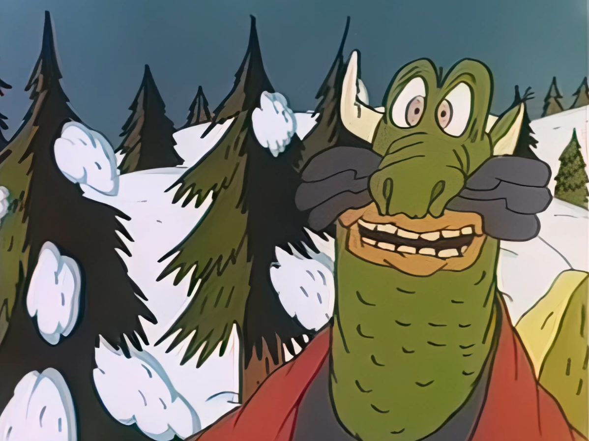 Кадр из мультфильма "Ух ты, говорящая рыба!"