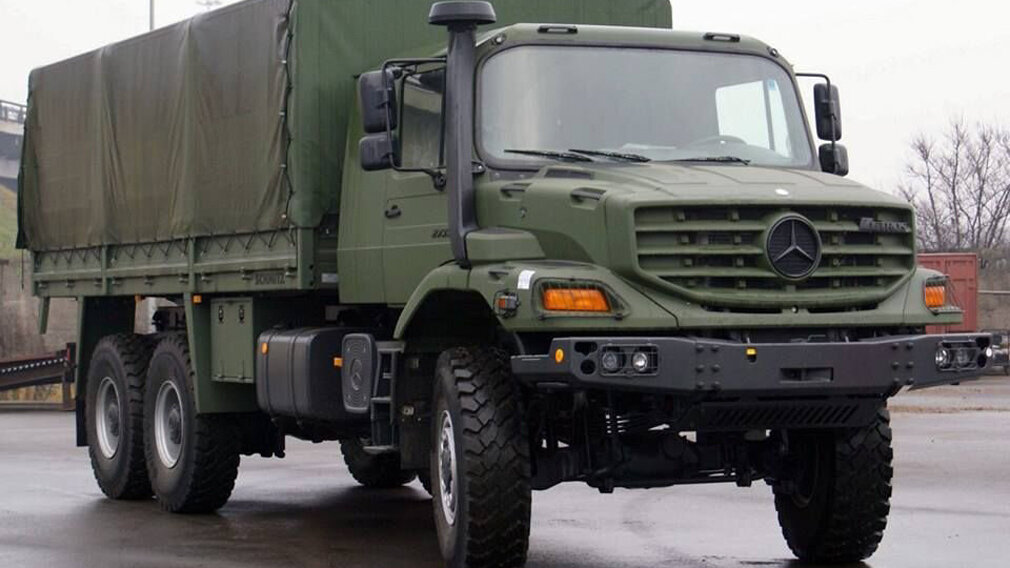 Оригинальный Mercedes-Benz Zetros из автопарка Бундесвера