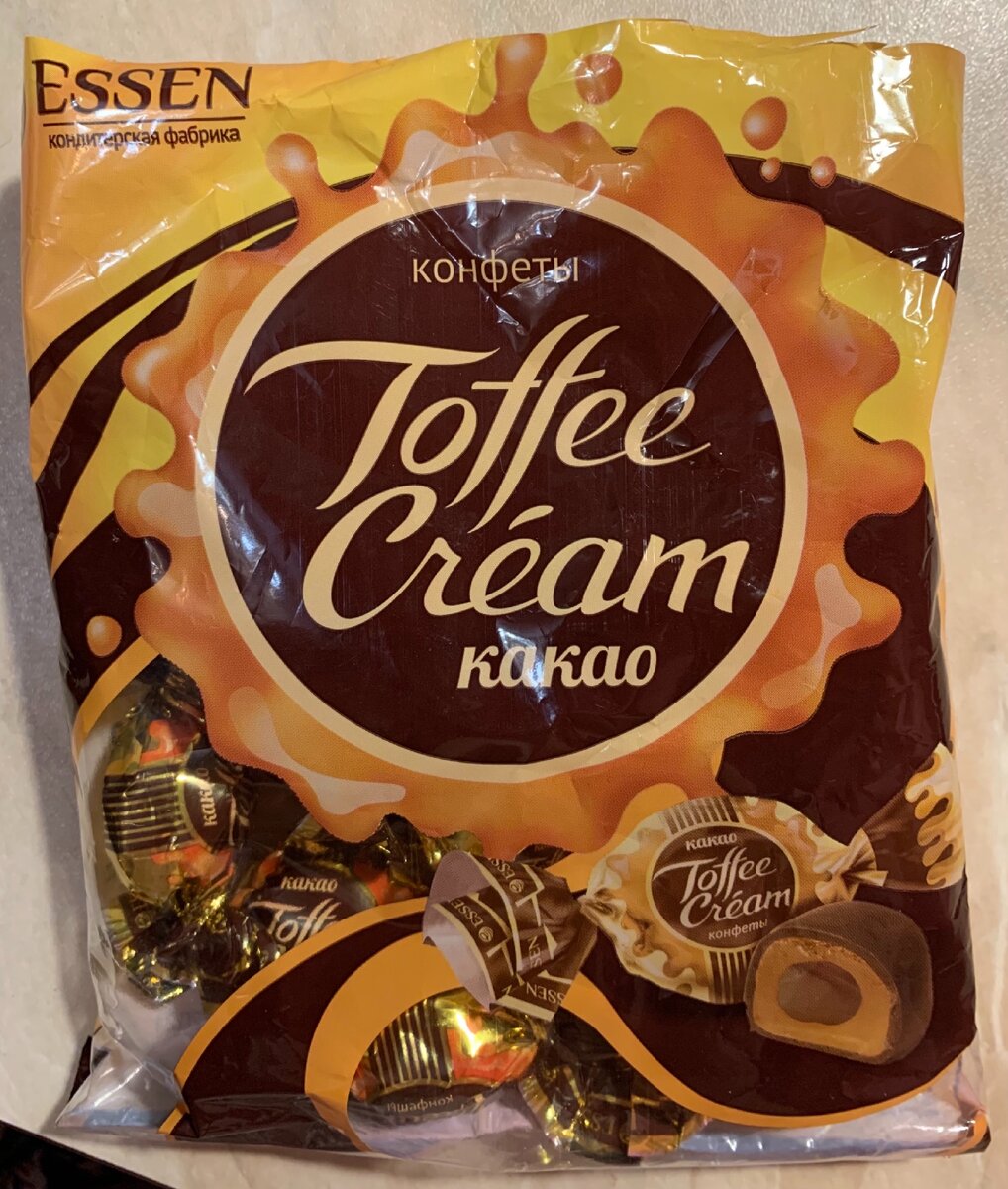 Конфеты Toffee Cream Махеев