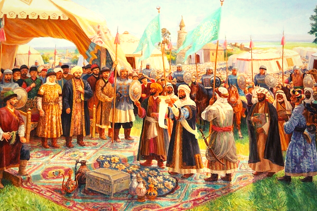 Русь татарская. Принятие Ислама Волжской Булгарией. Ибн Фадлан Волжской Булгарией. Ахмед ибн Фадлан. Приезд ибн Фадлана в булгары