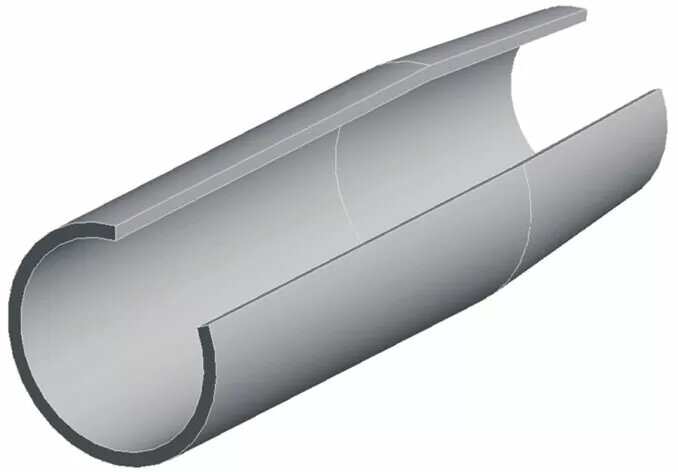 Рис. 1. Общий вид фрикционного анкера с С-образным сечением