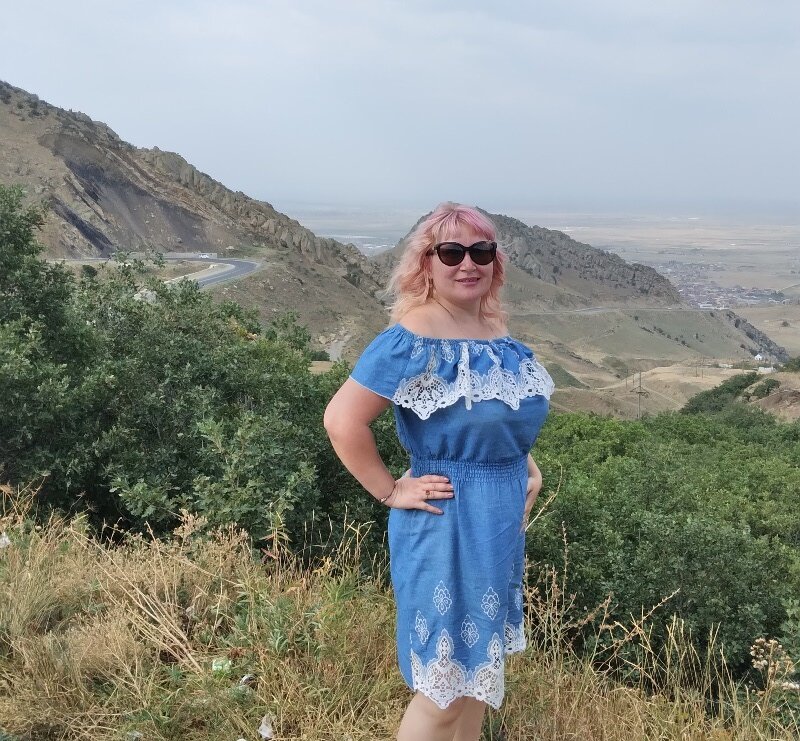 Вид в Буйнакском районе Дагестана. Фото автора блога