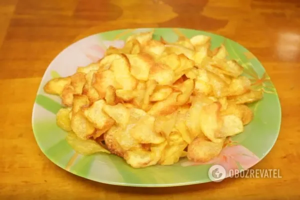 Чипсы в мультиварке 