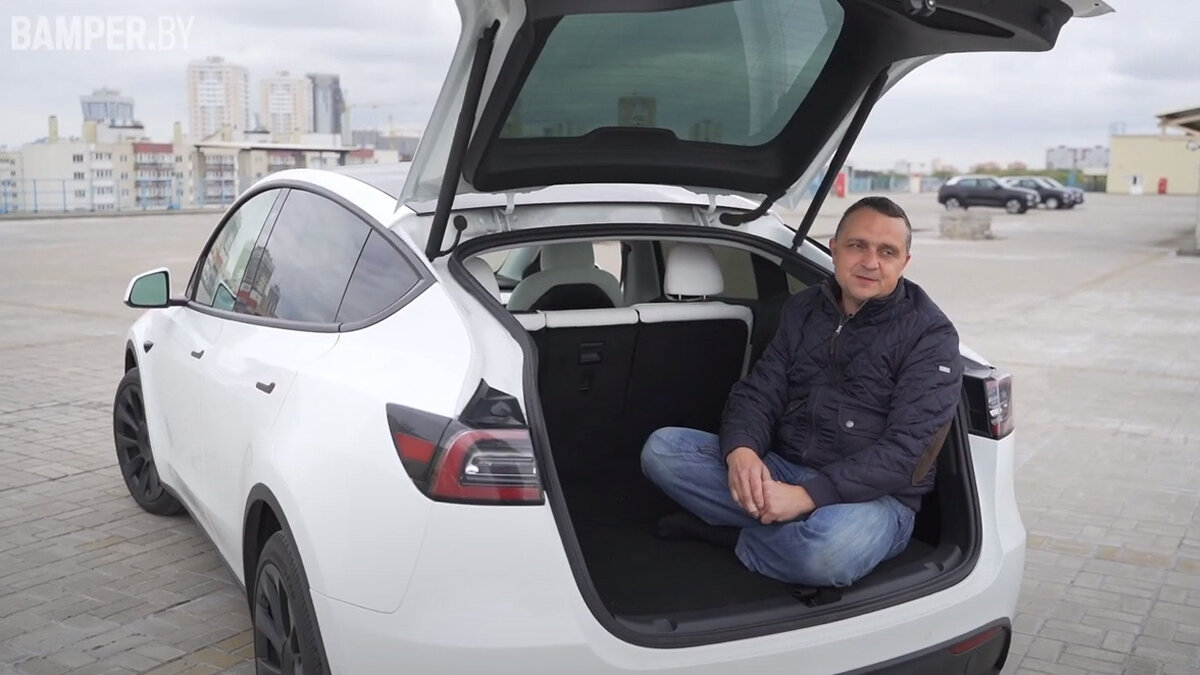 Tesla Model Y. Видео обзор и сравнение с MODEL 3. | Bamper.by | Дзен