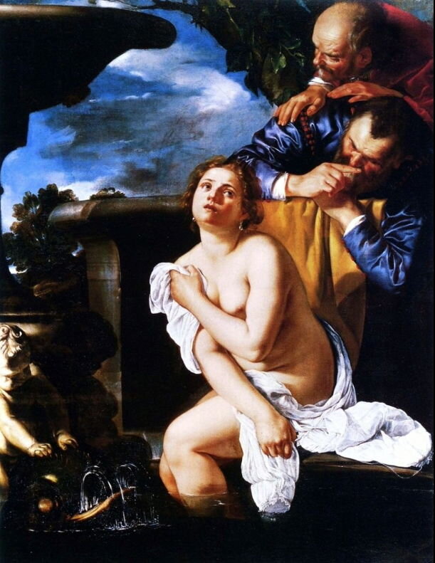 Артемисия Джентилески, Сусанна и старцы, 1622