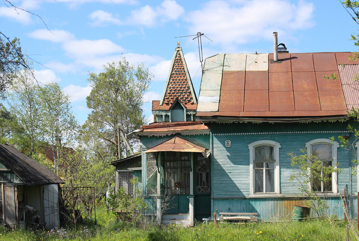 Едем в п. Ульяновка (Ленобласть) не только на водопады, но также и за  архитектурой! Пешая прогулка близ станции Саблино | Олег Еверзов | Дзен