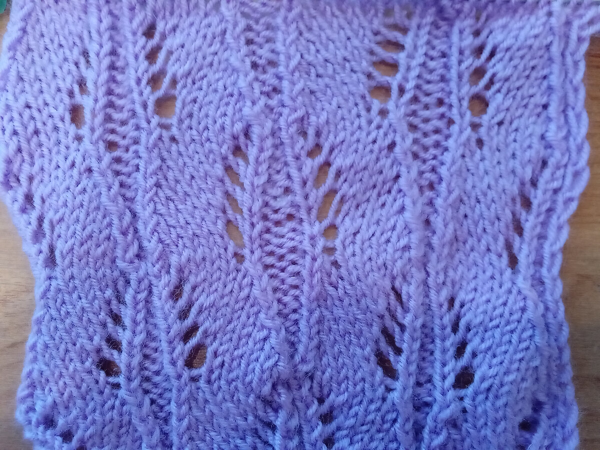 Лицевая сторона образца.