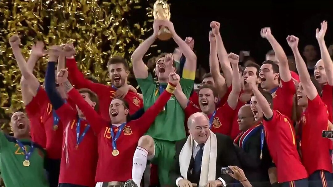 Сборная Испании - чемпионы мира по футболу 2010