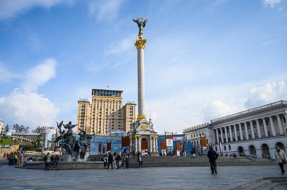    Площадь независимости в Киеве, Christophe Gateau / globallookpress.com