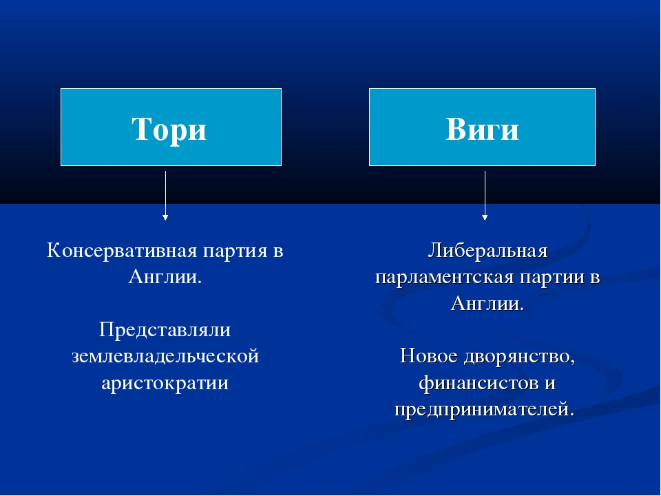 Парламент тори виги