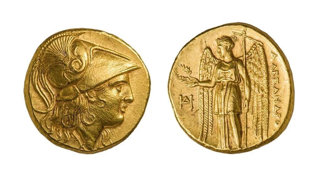 золотая монета времен