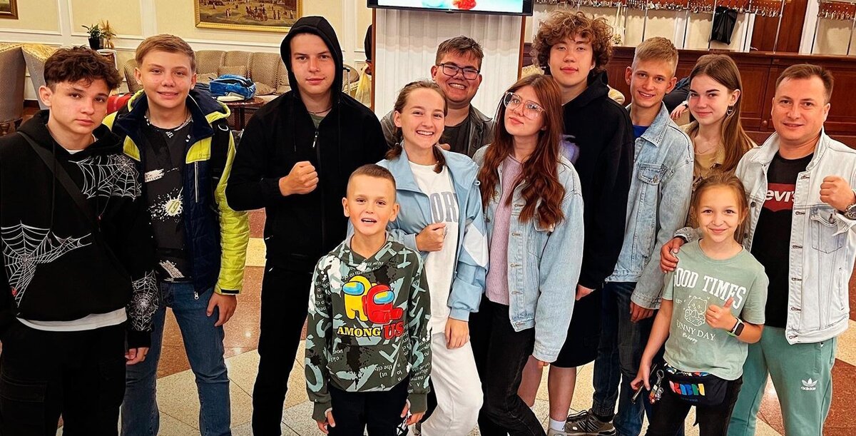    Курская команда КВН "Антоновка" в Москве