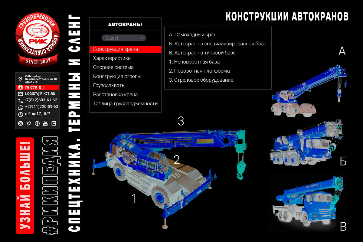 Кран-балка опорная