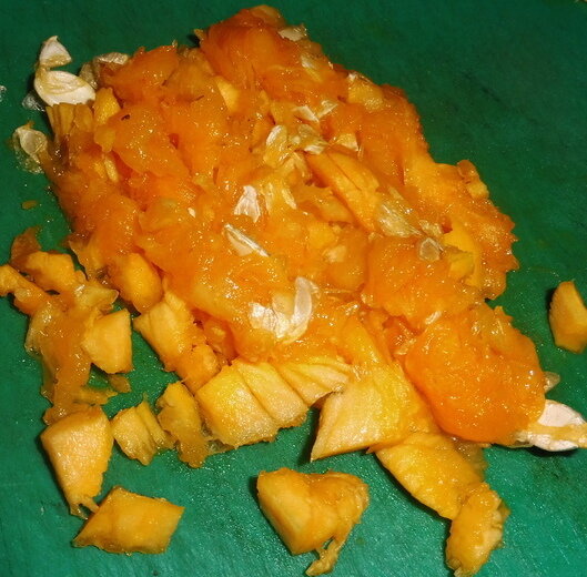    Измельчаем