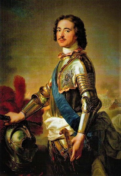 Портрет Петра Великого. Худ. Адриан ван дер Верфф. 1690-е годы.