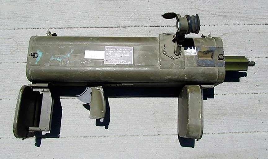 М202 в походном положении