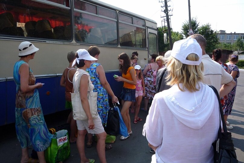 Тоже междугородние перевозки — из Плёса в Москву