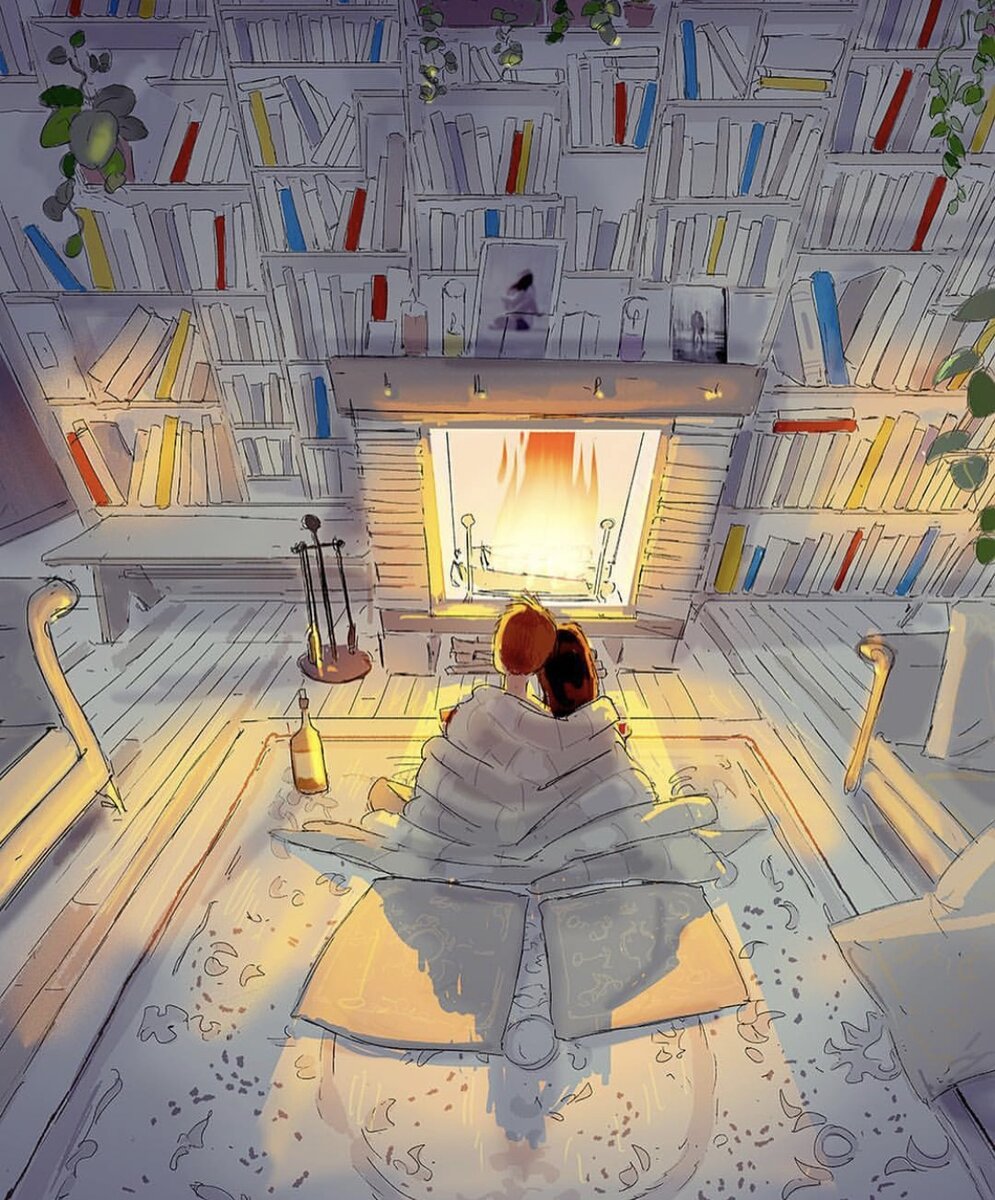 Рисунок @pascalcampionart 
