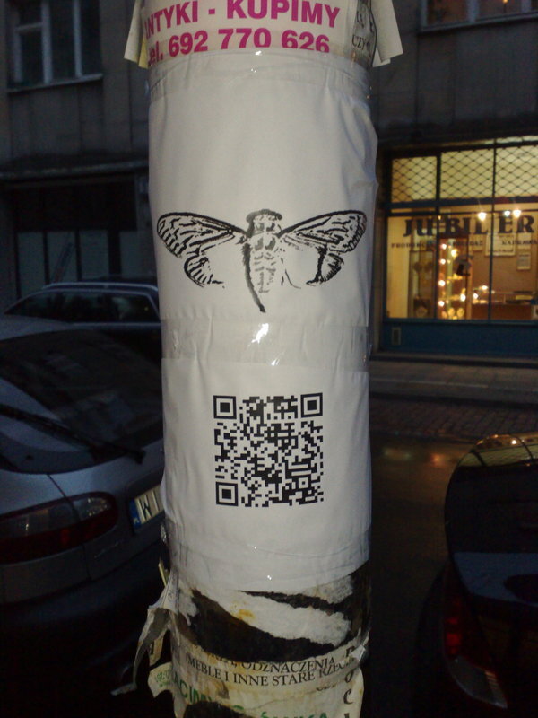 Такого рода плакаты с QR-кодом встречали те, кто дошел до конца