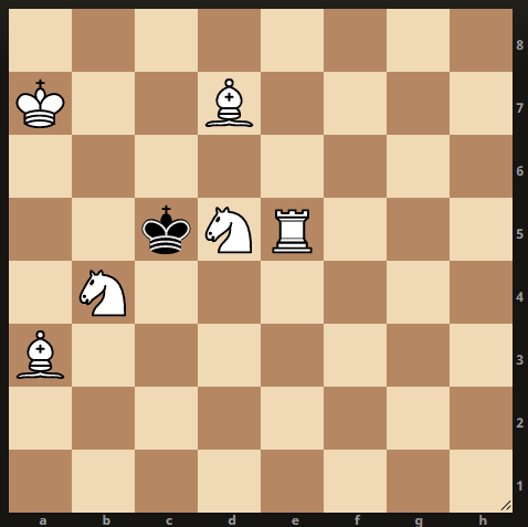 Рисунок 1. Ход белых