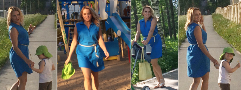 Зато по поясочку можно понять, где раньше была талия :))