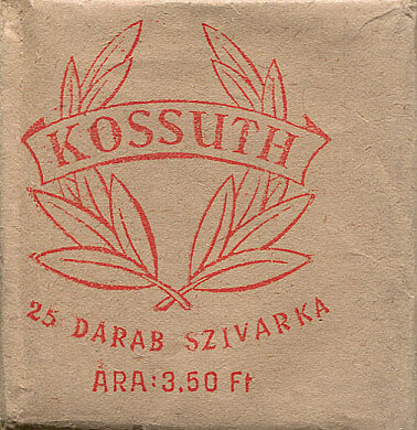 сигареты 1965 года, производства Budapest Lágymányosi Dohánygyár